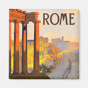Rom Italien Vintage-Reisemagnet Magnet