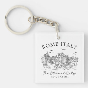 Rom Italien Vintage Schlüsselanhänger