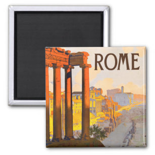Rom Italien Vintage Travel Magnet