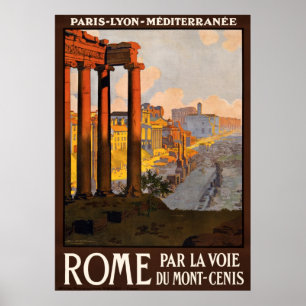 Rom Italien Vintage Travel Poster und Retro Prints