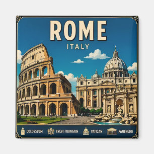 🏛️ Rom Italien Wahrzeichen Reise Erinnerung Gesch Magnet