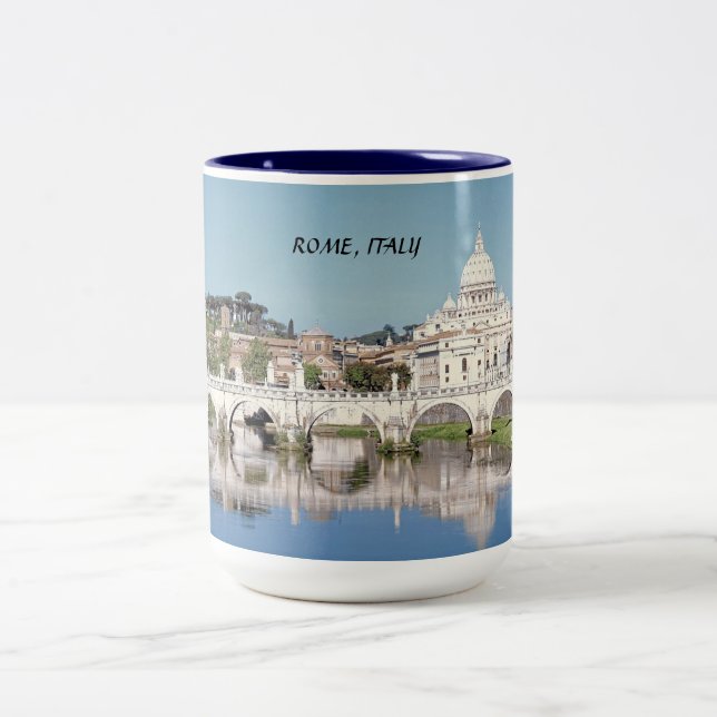 ROM, ITALIEN ZWEIFARBIGE TASSE (Mittel)