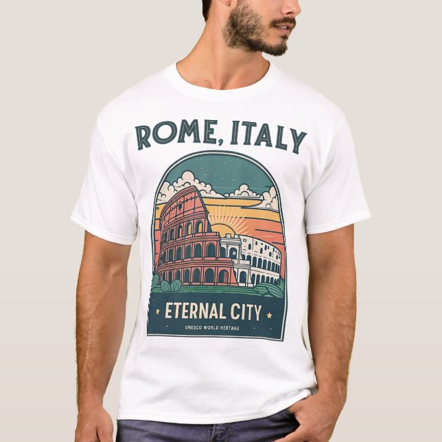 ROM, ITALIENISCHE T - Shirt (Vorderseite)