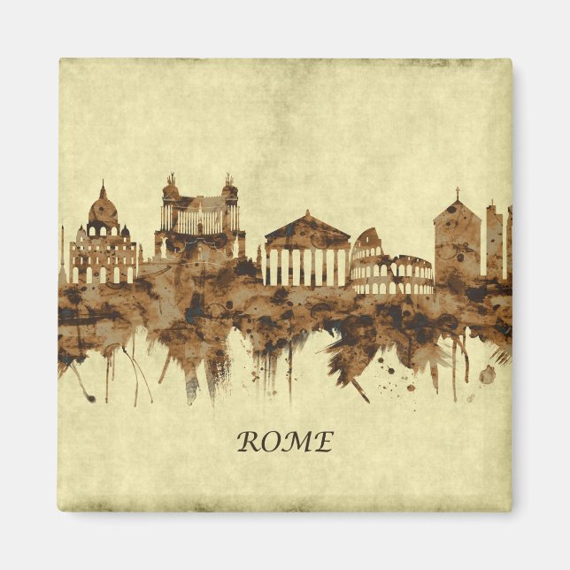 Rom Italy Cityscape Magnet (Vorne)