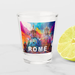 Rom Kathedralen Abstrakte Kunst Schnapsglas