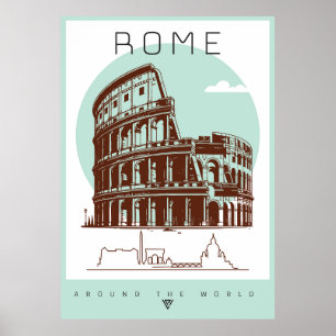 Rom-Kolosseum Poster