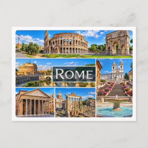 ROM, Latium, Italien, Europa, Rom, Roma, Postkarte