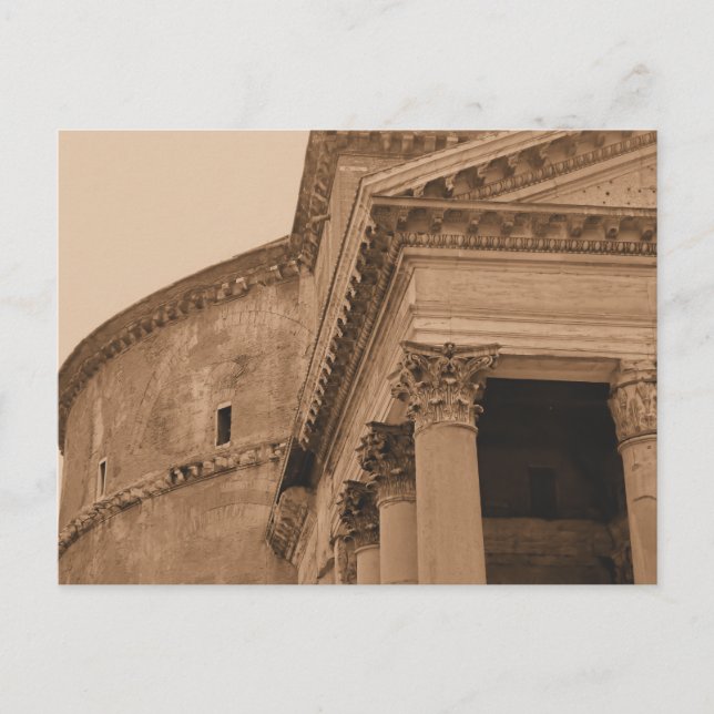 Rom Pantheon Foto Postkarte (Vorderseite)