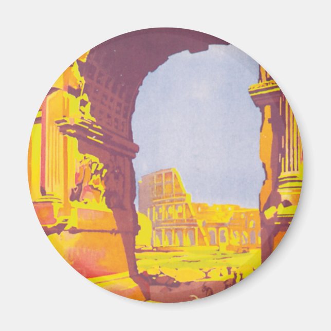 Rom par le train deluxe magnet (Vorne)