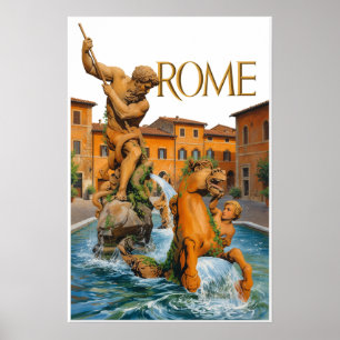 Rom-Plakat Poster