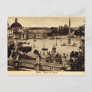 Rom,Platz des Paulo Postkarte