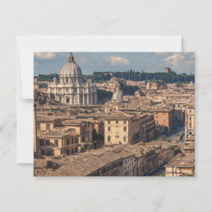 Rom Postcard (Rom d) Einladung