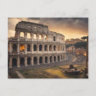 Rom-Postkarte (Rom 4) Feiertagspostkarte