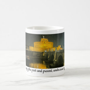 Rom Reise Ponte Sant'Angelo Kaffeetasse