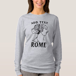 ROM, Reise-Shirts, Text hinzufügen T-Shirt