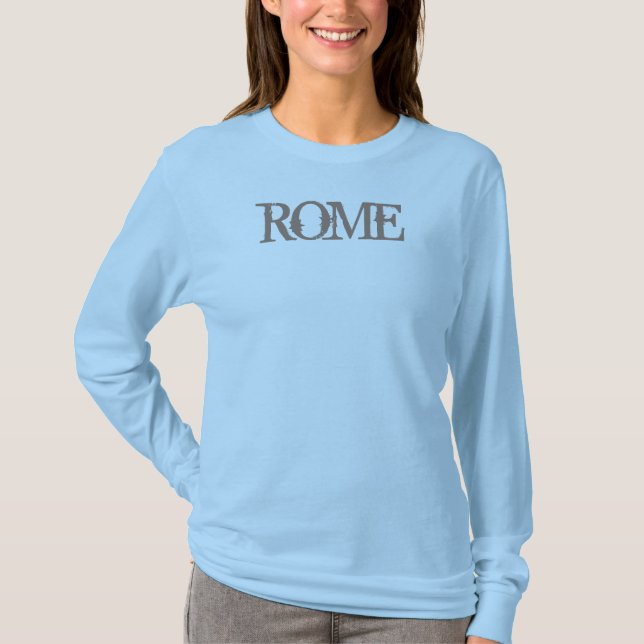 ROM, Reise-Shirts, Text hinzufügen T-Shirt (Vorderseite)