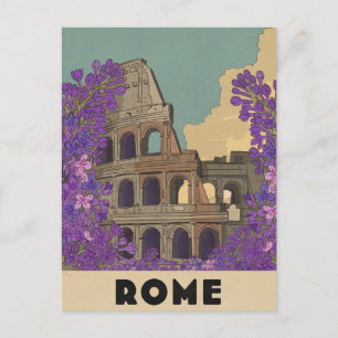 Rom Reisen Vintage Poster Postkarte