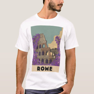 Rom Reisen Vintage Poster T-Shirt