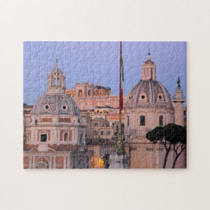 Rom-Skyline am Sonnenuntergang Puzzle