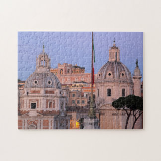 Rom-Skyline am Sonnenuntergang Puzzle
