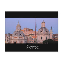 Rom-Skyline bei Dämmerung