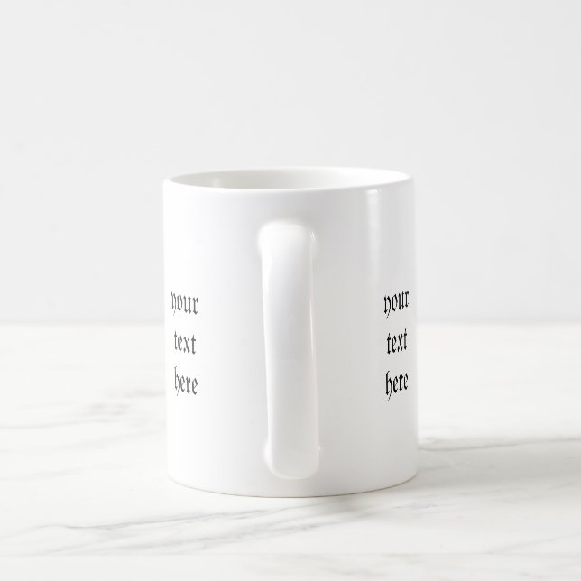 Rom - Stadtbild personalisiert Kaffeetasse (Henkel)