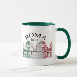 Rom stempelte tasse