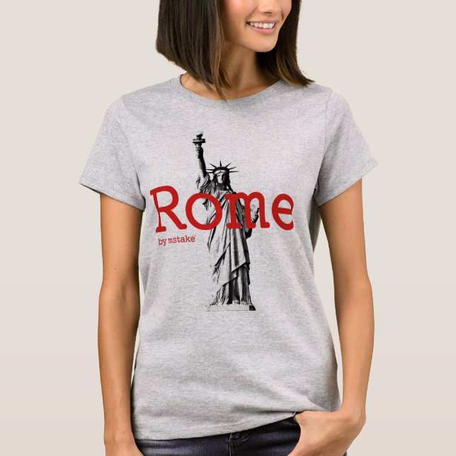 Rom u. New York mstake T-Shirt (Vorderseite)