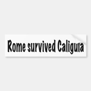 Rom überlebte Caligula Autoaufkleber