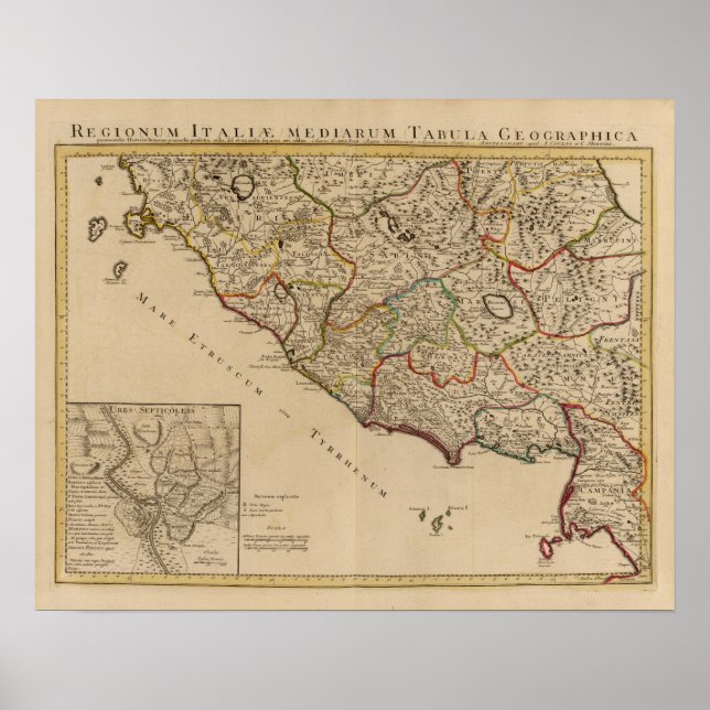 Rom und Italien Poster (Vorne)