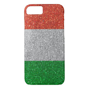 Rom Venedig Italien Glitzer Italienische Flagge Case-Mate iPhone Hülle