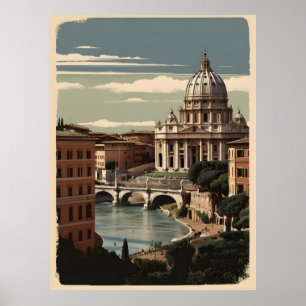 Rom Vintage Poster
