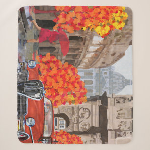 Rom-Vintage-Poster mit Raingesang Sherpadecke