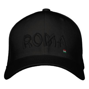 ROMA, BESTICKTE BASEBALLKAPPE
