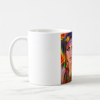 Roma Chai Roma Girl Mehrfarbig A.I. Art Tasse