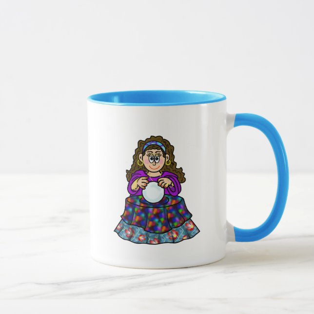 Roma Day Fortune Teller Tasse (Rechts)