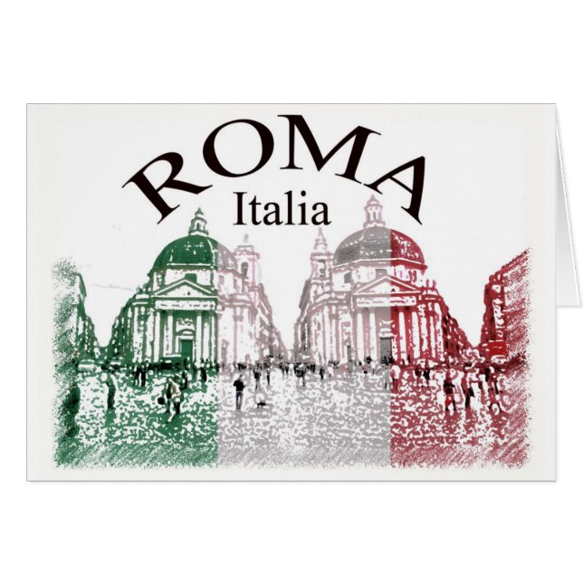 Roma gestempelt (Vorderseite (Horizontal))