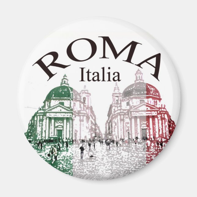 Roma gestempelt magnet (Vorne)