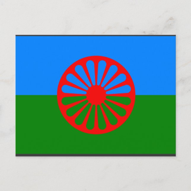 Roma, Indien Postkarte (Vorderseite)