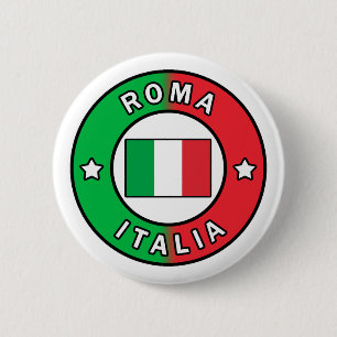 Roma Italia Button