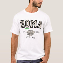 Roma Italia Est 753 v. Chr. Vintage Varsity T-Shirt