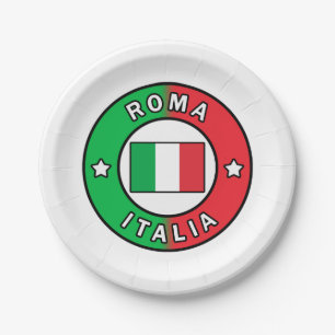 Roma Italia Pappteller