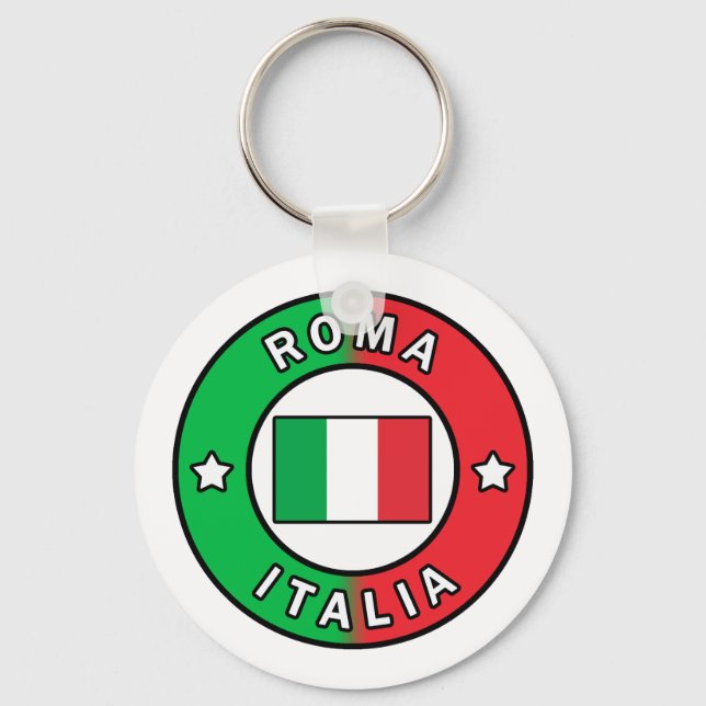 Roma Italia Schlüsselanhänger (Vorderseite)
