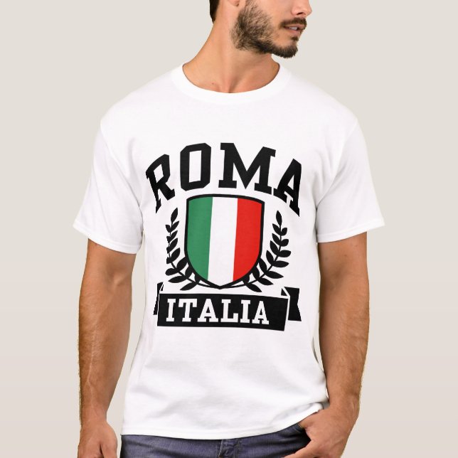 Roma Italia T-Shirt (Vorderseite)