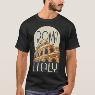 Roma Italien Aufkleber T-Shirt