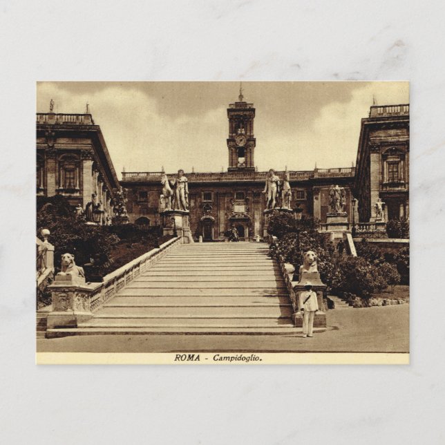 Roma, Schritte nach Campodoglio Postkarte (Vorderseite)