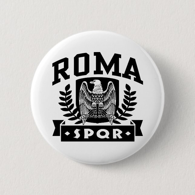 Roma SPQR Button (Vorderseite)