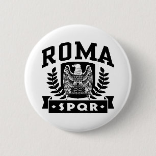 Roma SPQR Button