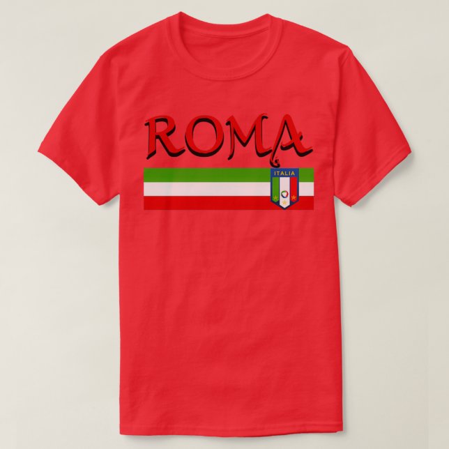Roma-Stadt T-Shirt (Design vorne)