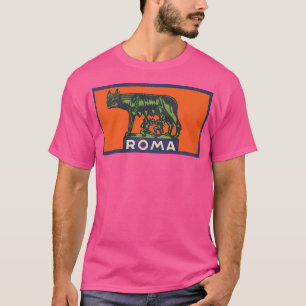 Roma Vintage Rom Italien Romulus Reise Souvenir T-Shirt